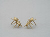 Little Ant Post Earring 3d printed 