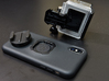 Quadlock Male to GoPro Female clip Adapter 3d printed 