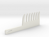 Large Gap Comb with Handle 3d printed 