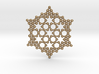 Merkaba Koch Fractal Snowflake 3d printed 