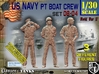 1/30 USN PT Crew Set06-04 3d printed 