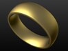 Wedding ring for female 16mm 3d printed 