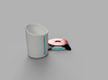 Portal ® Coffee Cup - portal 2 pillar button 3d printed 