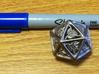 Tengwar Elvish D20 3d printed Marker for Scale