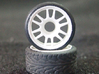 Split-6 Rear 20mm Mini-Z Wheel 3d printed 