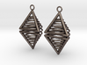  Pyramid triangle earrings serie 3 type 8 3d printed 