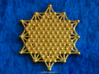 64 Tetrahedron Grid - Merkaba Matrix 3d printed 