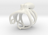 Octopus Ring 18mm 3d printed 
