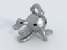 Dragoelephant Figurine 3d printed The model in Stainless Steel Material