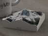 Mt. Baker, Washington, USA, 1:100000 Explorer 3d printed 