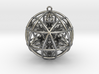 Star Tetrasphere with Nested Octuple Dorje 2"  3d printed 