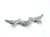 Swallow Collar Necklace 3d printed Swallow Collar Necklace (Small) printed in metallic plastic