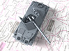 1/100 Rheinmetall-Borsig Waffenträger 15cm L/29.5 3d printed 3d render showing product detail