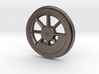 Baldwin 33 inch Driver Center with Flanged Tire .6 3d printed Baldwin 33" Driver with Flanged Tire