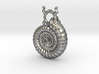 Ammonite Pendant 3d printed 