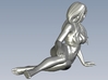1/35 scale bikini beach girl posing figure C 3d printed 