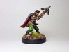 Halfling Assassin 3d printed Painted with acrylic paints and mounted on a custom 1 inch base.