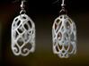 Filigree Bell Shaped Earrings 3d printed 