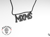 Necklace: MXMS 3d printed 2 mm ballring chain