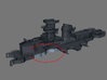 1/100 DKM Scharnhorst Fore Deck1 Part2 3d printed 