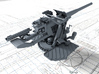 1/96 4.7"/45 (12cm) QF Mark IX CPXVII Guns x4 3d printed 3d render showing product detail