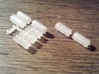 1/1200th scale freight cars (8 pieces) 3d printed 