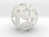 Symmetrical Pattern Sphere 3d printed 