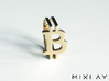 Bitcoin Ring 18 3d printed 