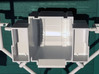 Perfect Grade Falcon 1:72 Ramp Hall 1A: Ledge 3d printed Bandai modelled the corridor as a cylinder