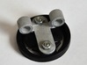 Garmin Stem Top Mount, 20mm Spacing 3d printed Bottom view of K-Edge insert attached to the bracket