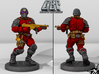 Assault Trooper Multipart (Terran - GBF) 3d printed Painted in Russian Consortium pattern