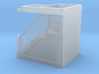 HO Scale staircase 3d printed 
