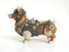 Steampunk Corgi 3d printed 