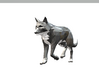 Gray wolf / Серый волк 3d printed 