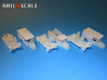 SET 3x Renault OS (N 1:160) 3d printed 