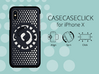 for iPhone X : cel : CASECASE CLICK 3d printed 