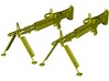1/24 scale Saco Defense M-60 machineguns x 2 3d printed 