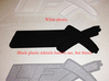 LFX-emblem 3d printed White flexible plastic, Black flexible plastic, Alumide (Defualt material to print)