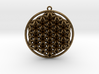 Super Flower Of Life Dual Sided Pendant  3d printed 