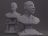 4 Inch miniature Barack Obama hand sculpted Bust 3d printed 