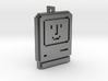 Happy Mac icon pendant 3d printed 