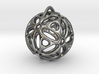 View of spherical games - part one. Pendant 3d printed 