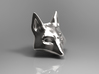 Large Foxhead Medallion 3d printed 3d Preview Render