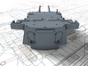1/700 HMAS Canberra 8"/50 MKVIII Guns 1942 3d printed 3d render showing A and Y Turret detail