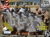 1/35 US Arty Crew Cold Weather Set3 3d printed 