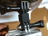 AEE to GoPro mount adapter  3d printed 