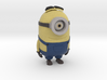 One eyed Minion from Despicable Me (hollow body) 3d printed 