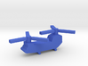 Game Piece, Blue Force Chinook Heli 3d printed 