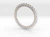 Mandala ring shape for pendants or earrings 3d printed 