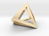 Double Tetrahedron pendant 3d printed 